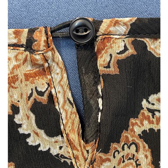 Tamara H Women’s Short Sleeve Crewneck Top Multicolor Size L - Picture 10 of 10